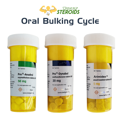 Oral Bulking Stack for Muscle Gain