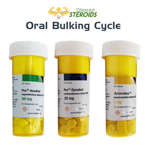 Oral Bulking Stack for Muscle Gain